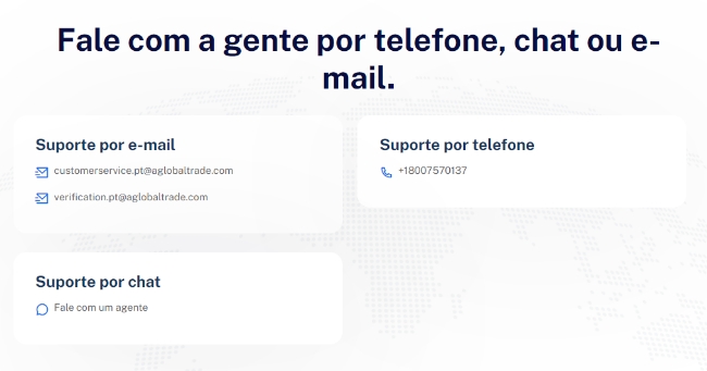 a website screenshot