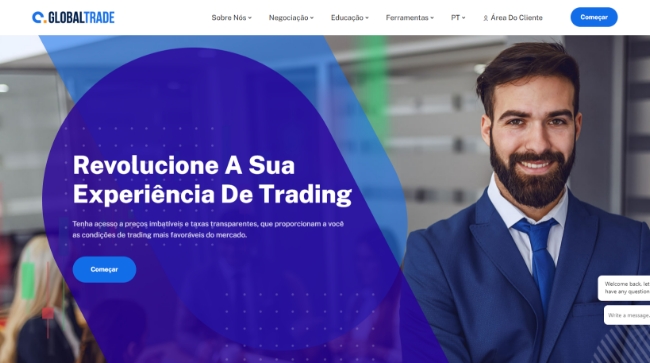 a website screenshot