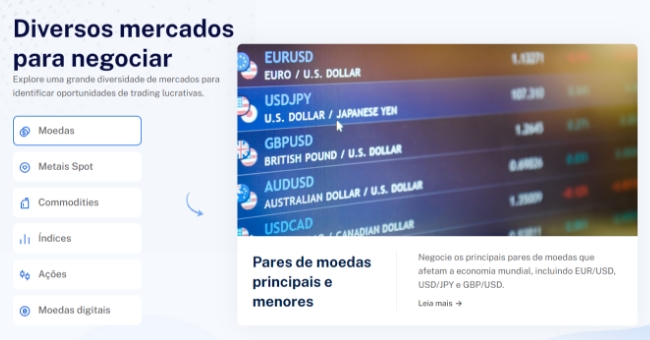 a website screenshot